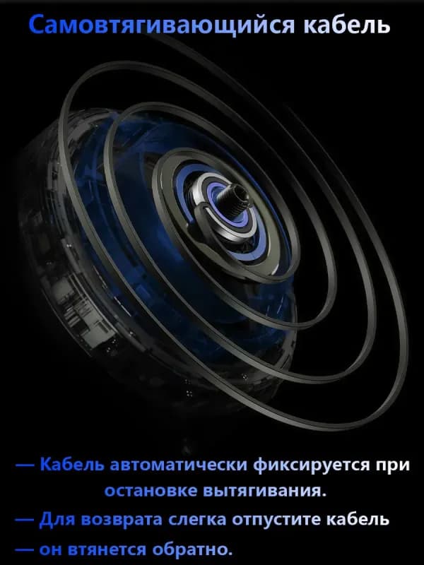 Автомобильное зарядное устройство 4-в-1 с LED-дисплеем-5