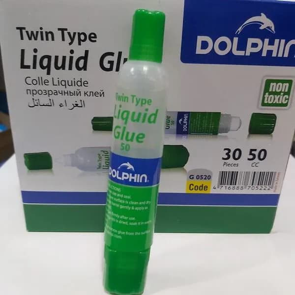 Жидкий клей Dolphin Twin Type Liquid Glue-1