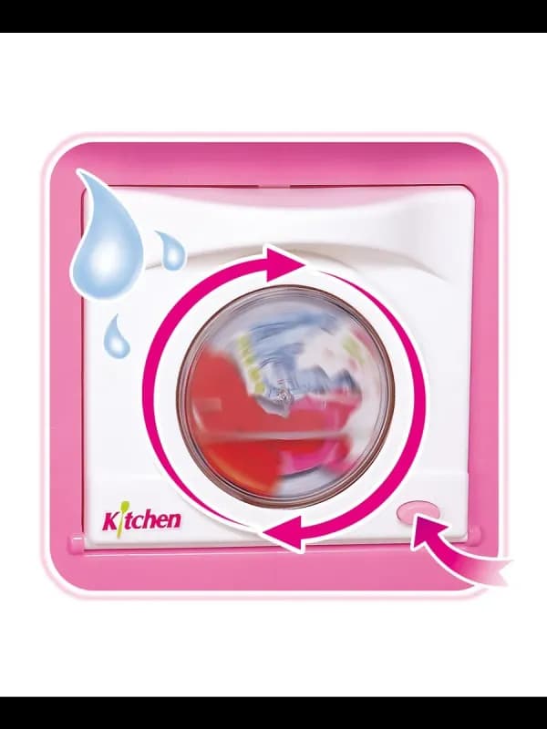 Игровой набор Junfa Кухня многофункциональная со стиральной машинкой-6