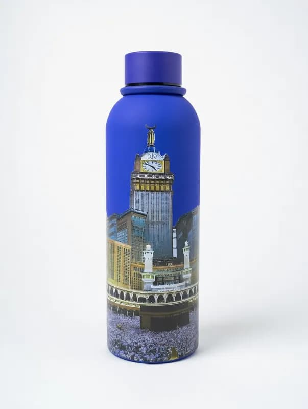Термобутылка с принтом Мекки, 750 мл-0
