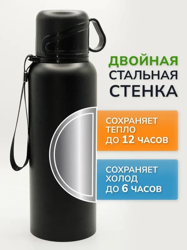 Термос с ситечком и клапаном, 820 мл-7