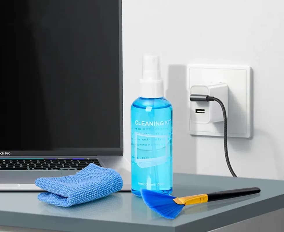 Набор для чистки экранов и клавиатур KCL-1016-7
