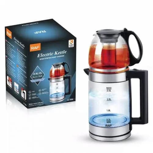 Электрический чайник с заварником RAF R-7808 — 2 л-4