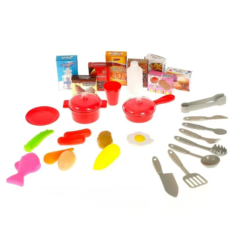 Игровая кухня «Талантливый повар» - 58 предметов для весёлой готовки!-5