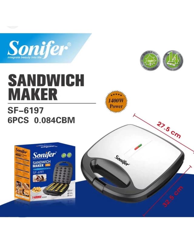 Сэндвичница (мультипекарь) Sonifer SF‑6197