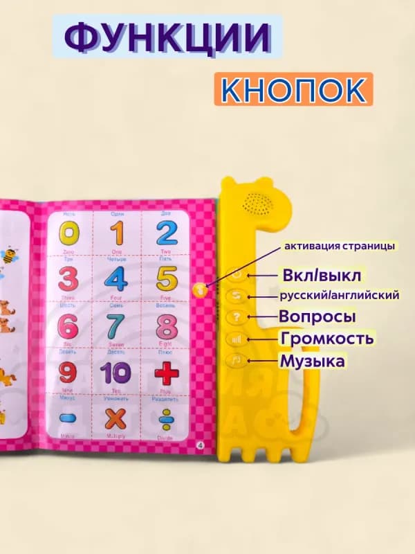 Интерактивная говорящая книга на русском-3