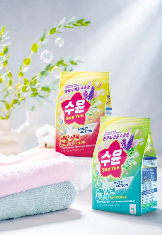 Стиральный порошок-концентрат универсальный Soo-Yun-1