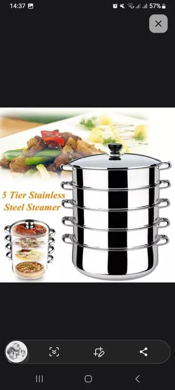 Мантоварка из нержавеющей стали-3