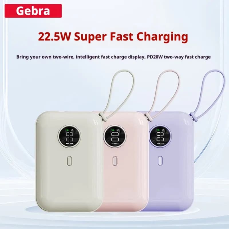 Портативный аккумулятор ZGA DY13, 10000 мАч-2