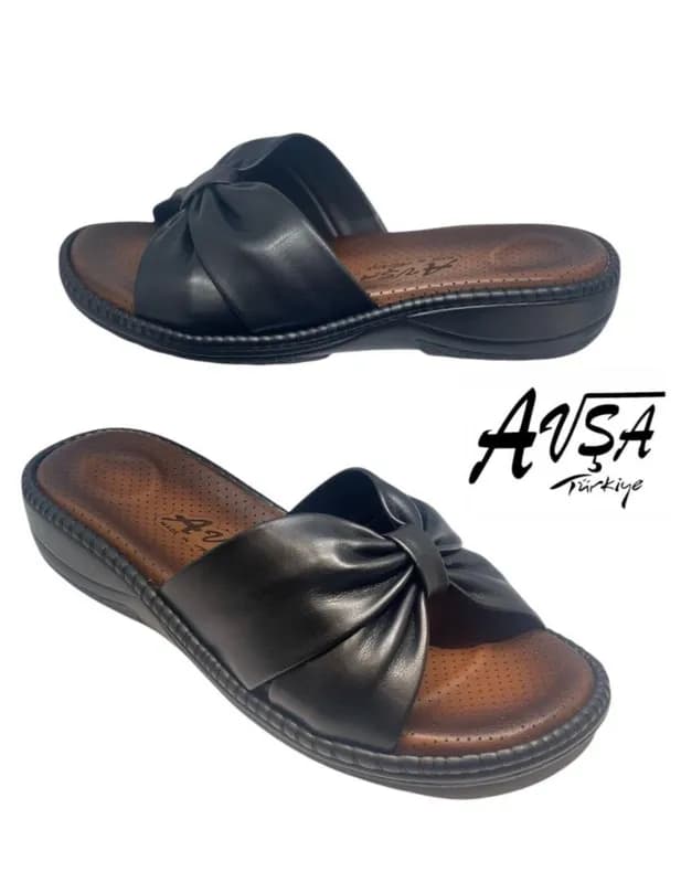 Женские шлёпанцы AVSA с узлом, Турция