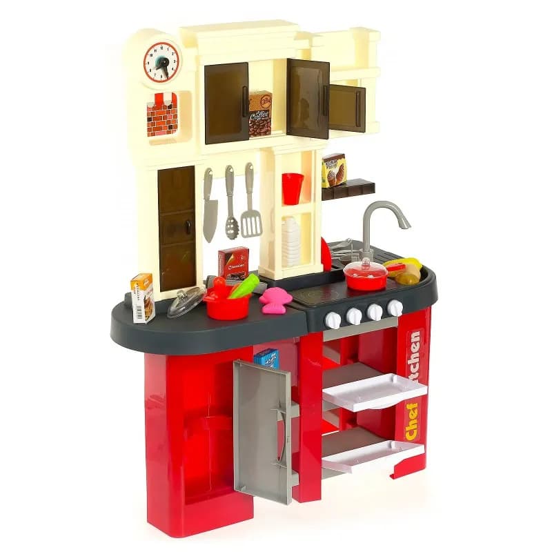 Игровая кухня «Талантливый повар» - 58 предметов для весёлой готовки!-2