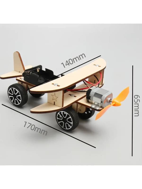 Деревянный конструктор «Самолёт»-3