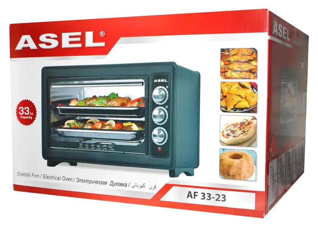 Электрическая духовка ASEL — 33 литра, 320°C-2