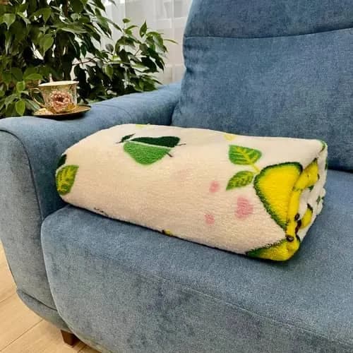 Плед флисовый "Авокадо" - 180×200 см-2