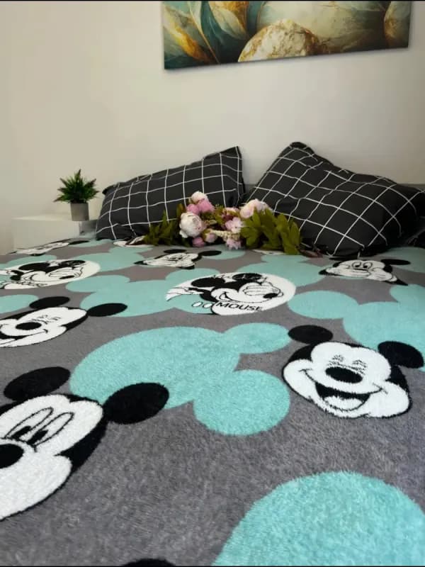 Плед детский с Mickey Mouse 180x200 см-3