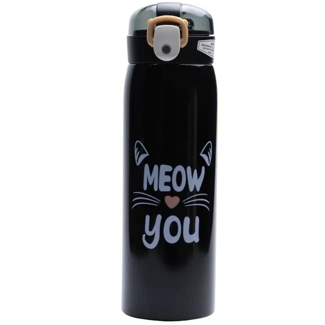 Детский термос Limun MEOW YOU, 500 мл-0