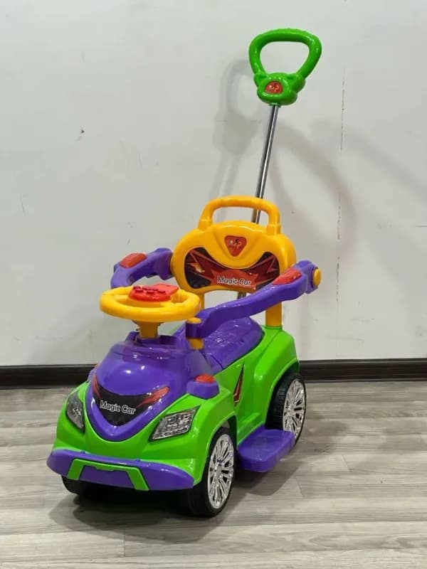 Детские машинки с ручками для родителей-5