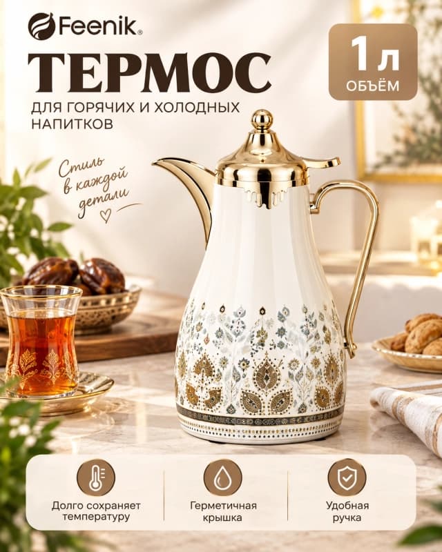 Термос-кувшин Feenik 1 л
