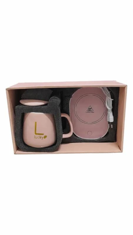 Набор кружка с подогревом «Lucky»-5