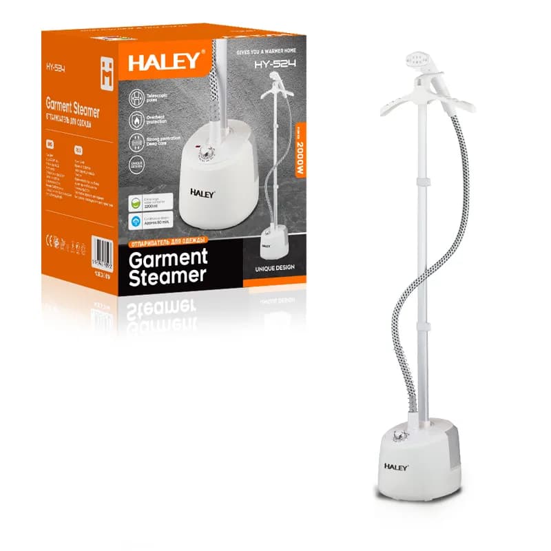 Вертикальный отпариватель HALLEY HY-524, 2000 Вт