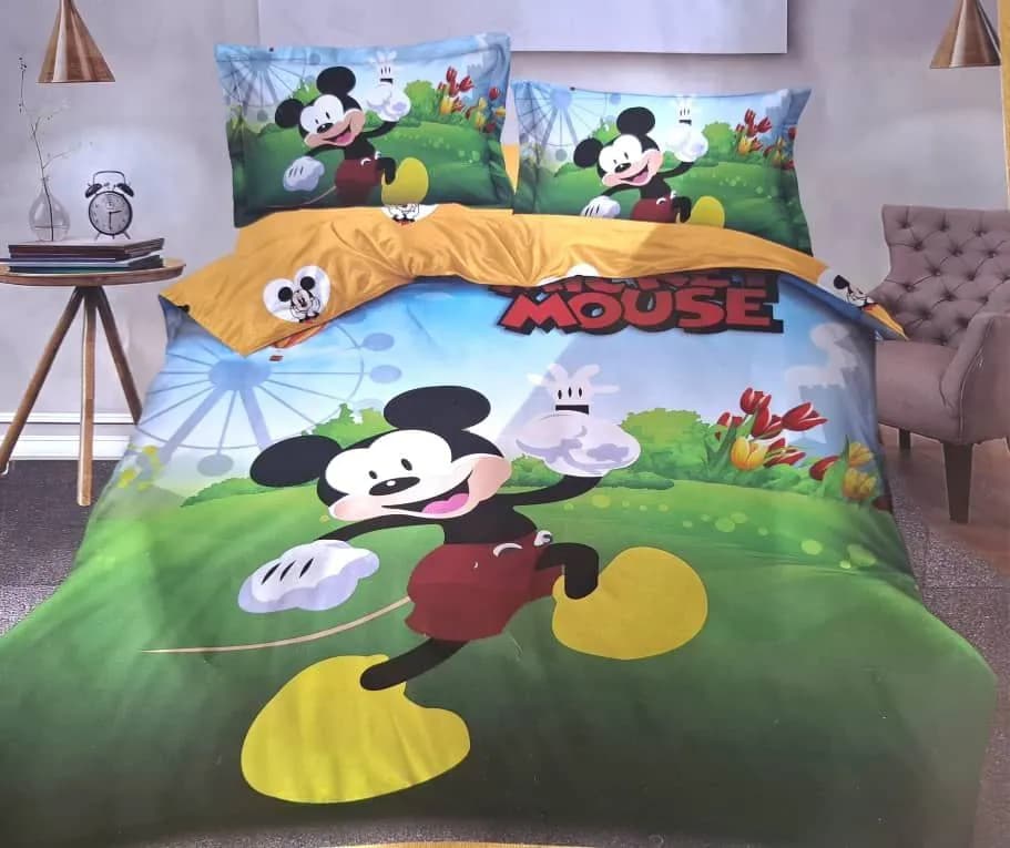 Комплект постельного белья с одеялом Микки
