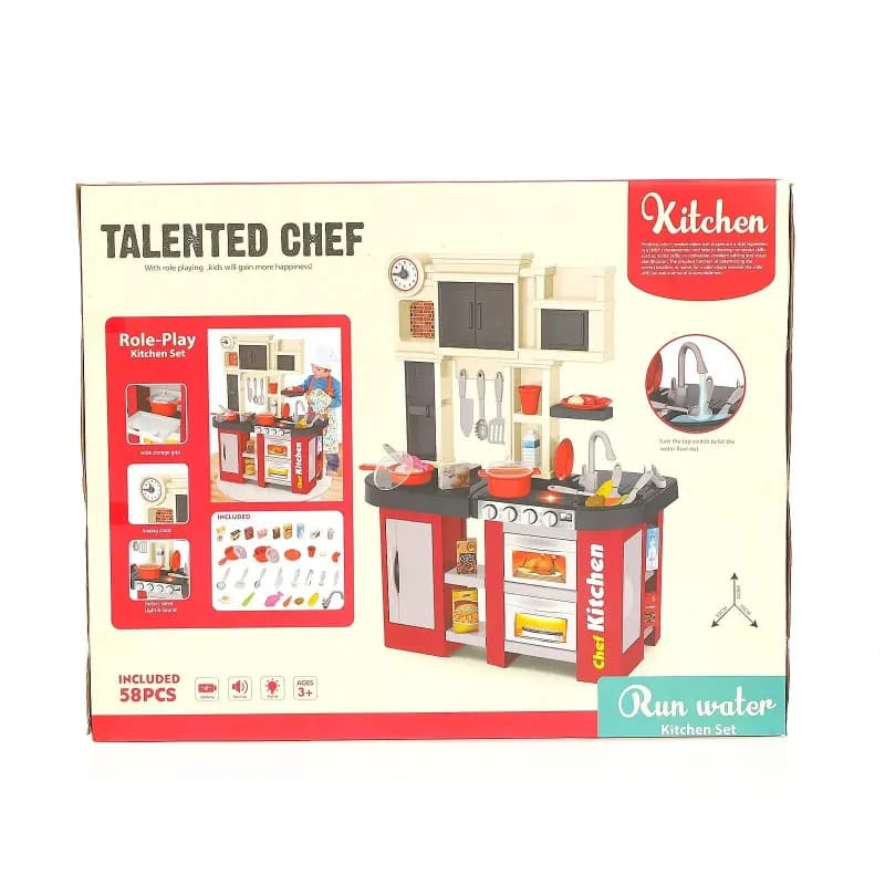 Игровая кухня «Талантливый повар» - 58 предметов для весёлой готовки!-7