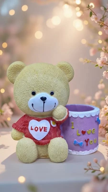 Копилка Мишка «I Love You» — милый сувенир с пользой-1