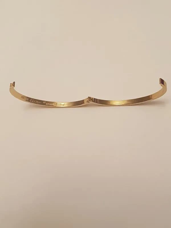 Браслет Stainless Steel (золотистый)-2