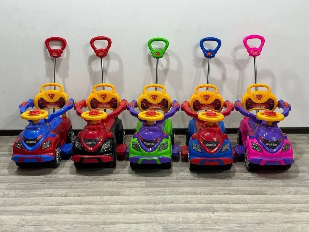 Детские машинки с ручками для родителей-1