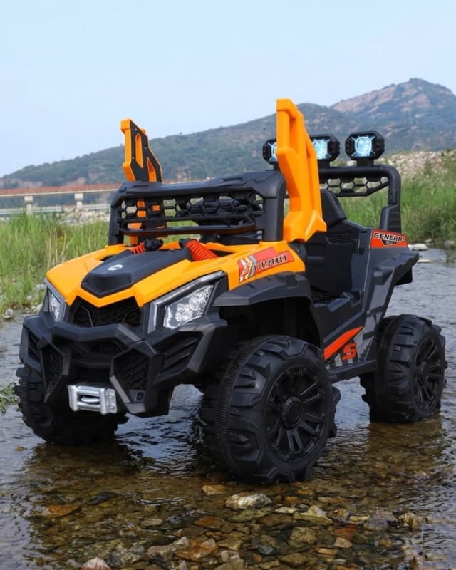 Детский электромобиль UTV Baggi-3