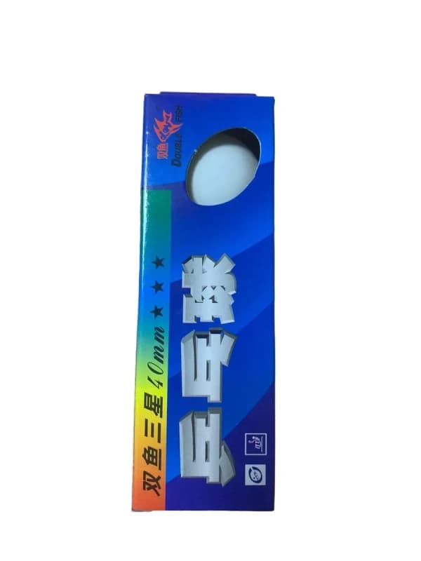 Мячи для настольного тенниса DOUBLE FISH, 40 мм (набор 3 шт.)-3