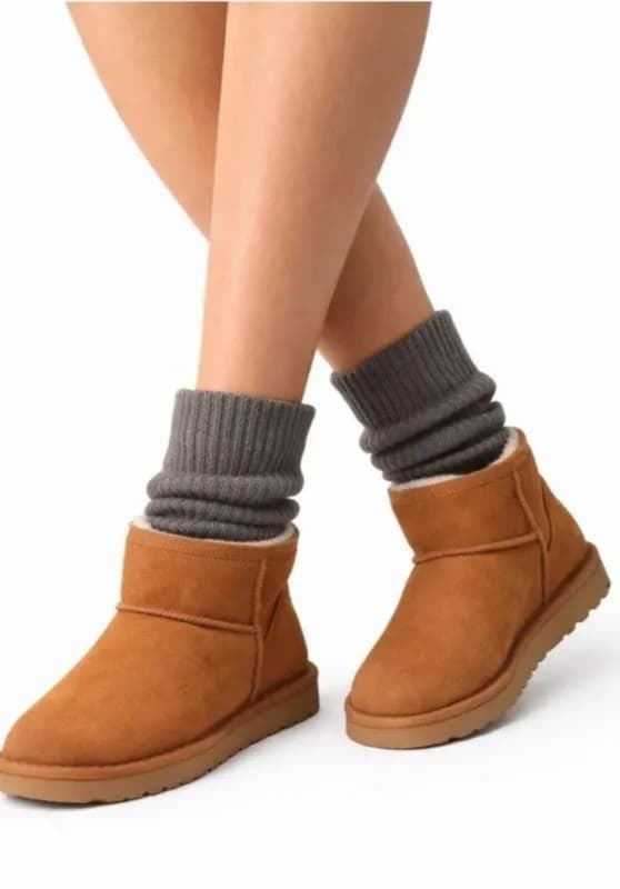 Вязаные гетры-1