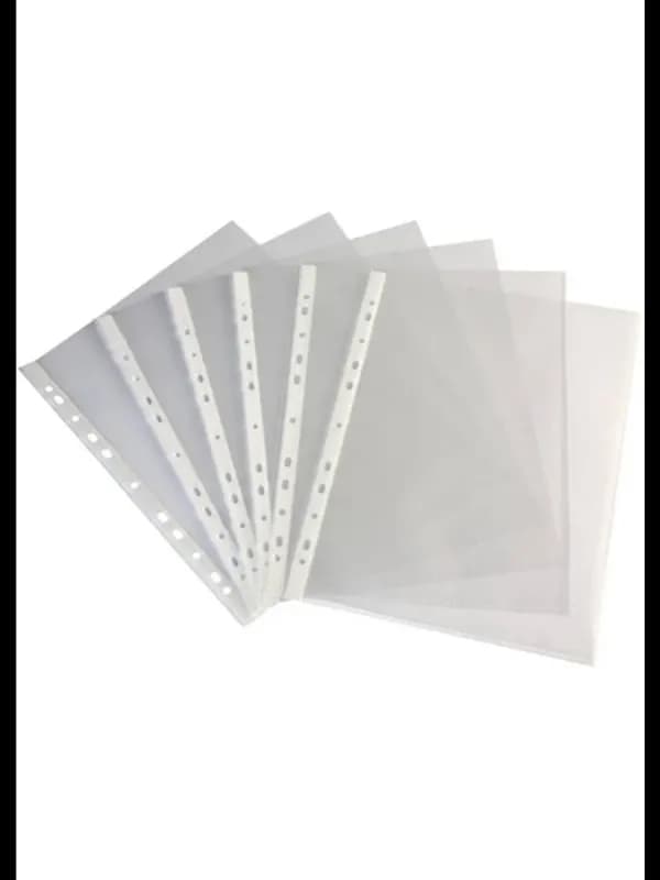 Файлы А4 прозрачные, 100 мкм, 100 штук-1