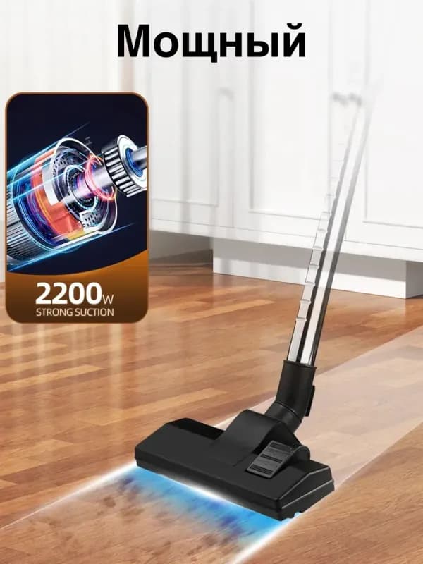 Строительный пылесос HALEY 2200ВТ HY-950BK-3