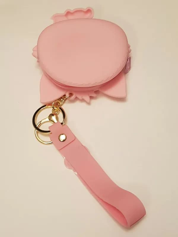 Брелок-кошелёк с карабином котёнок-1