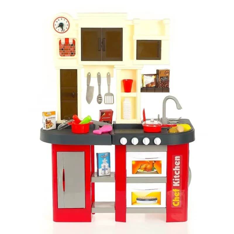 Игровая кухня «Талантливый повар» - 58 предметов для весёлой готовки!-1