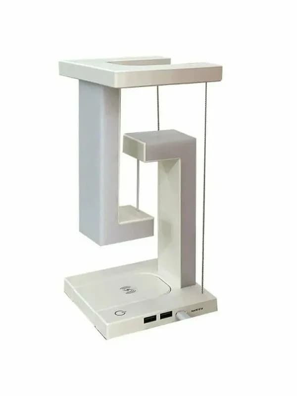 Антигравитационная лампа Тенсегрити Square с беспроводной зарядкой-0