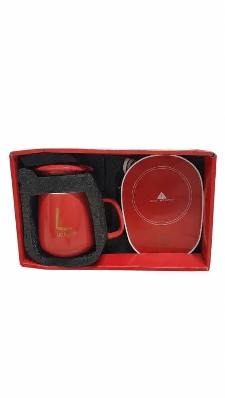 Набор кружка с подогревом «Lucky»-2