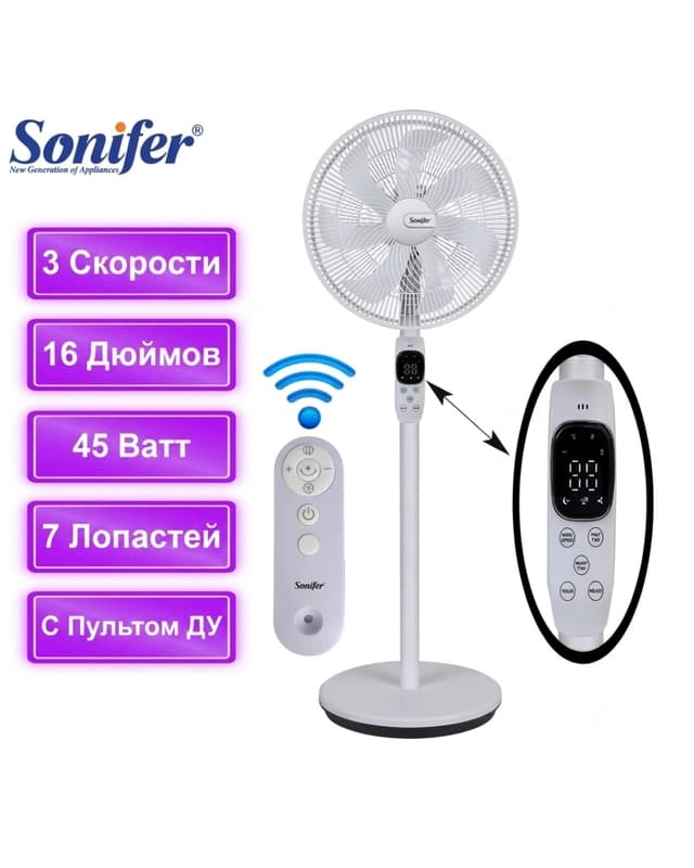 Вентилятор Sonifer SF‑6528-3