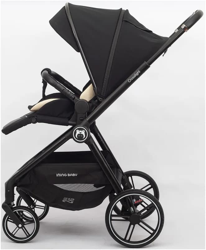 Коляска прогулочная Ining Baby Z1 PRO черный-4