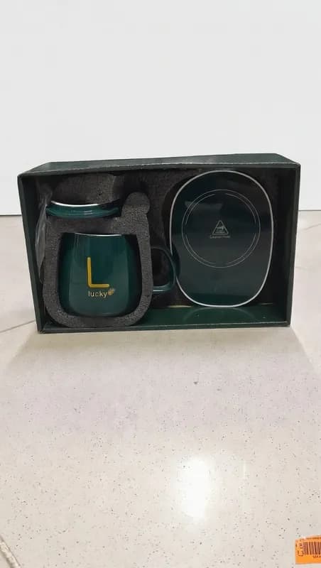 Набор кружка с подогревом «Lucky»-6