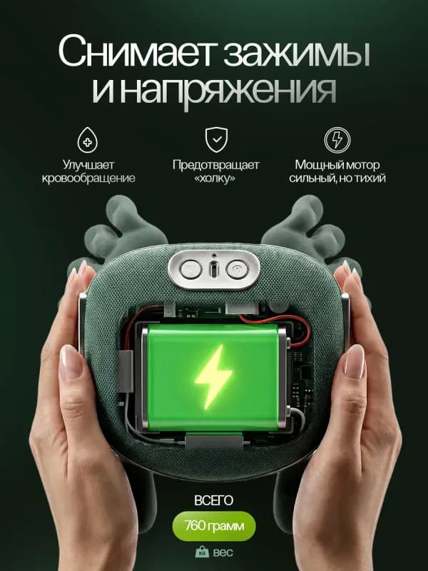 Массажер для всего тела с функцией подогрева-3