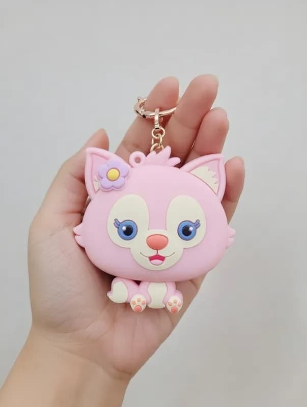 Брелок-кошелёк с карабином котёнок-4