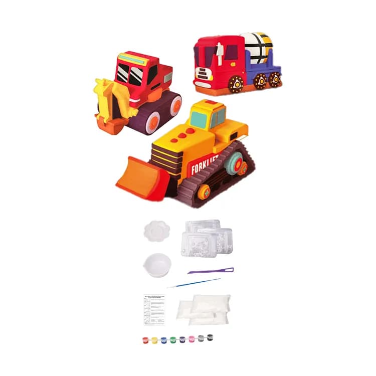 Набор для раскрашивания «Construction Conways» — лепи, раскрашивай, играй!-1