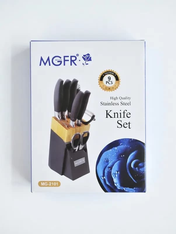 Набор кухонных ножей MGFR MG-2101, 9 предметов-1