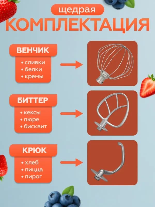 Миксер Orvica ORM-213 1800 Вт-7