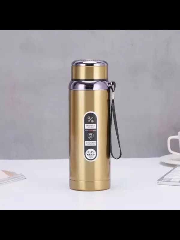 Металлический термос с заварником, 800 мл-1