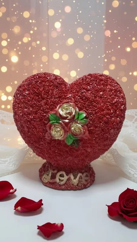 Копилка-сердце «Love» - романтика и польза в одном сувенире-0