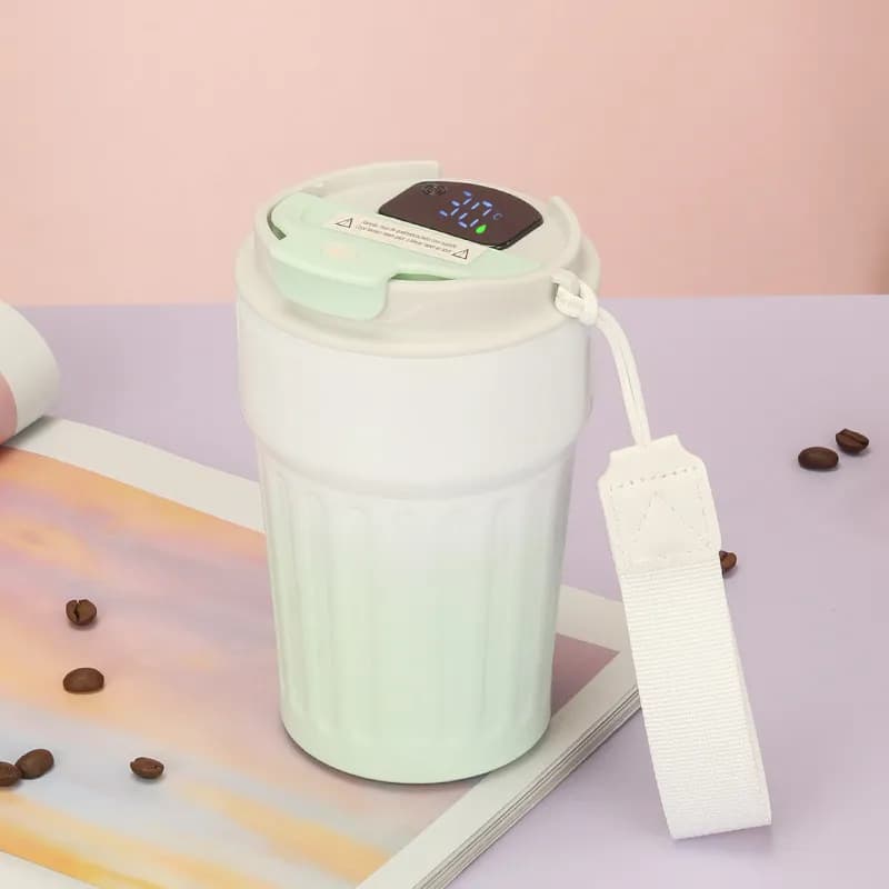 Термокружка с датчиком температуры, 400 мл-1