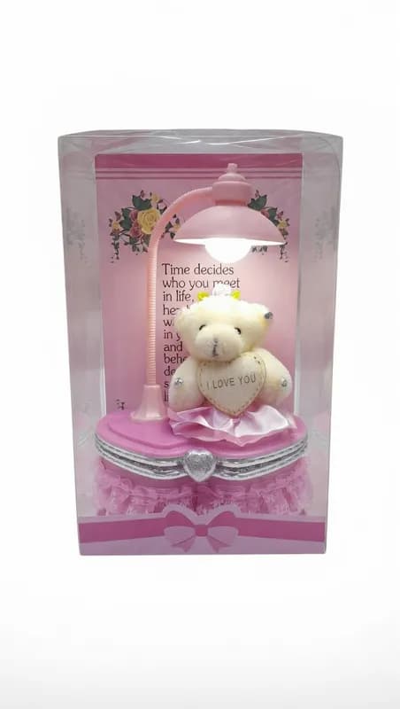 Ночник с мишкой «I LOVE YOU» — нежный подарок с подсветкой-0